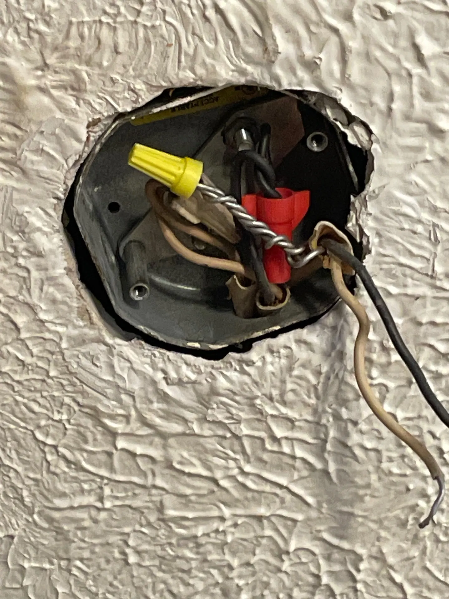 Residential panel upgrade — clean finish - before