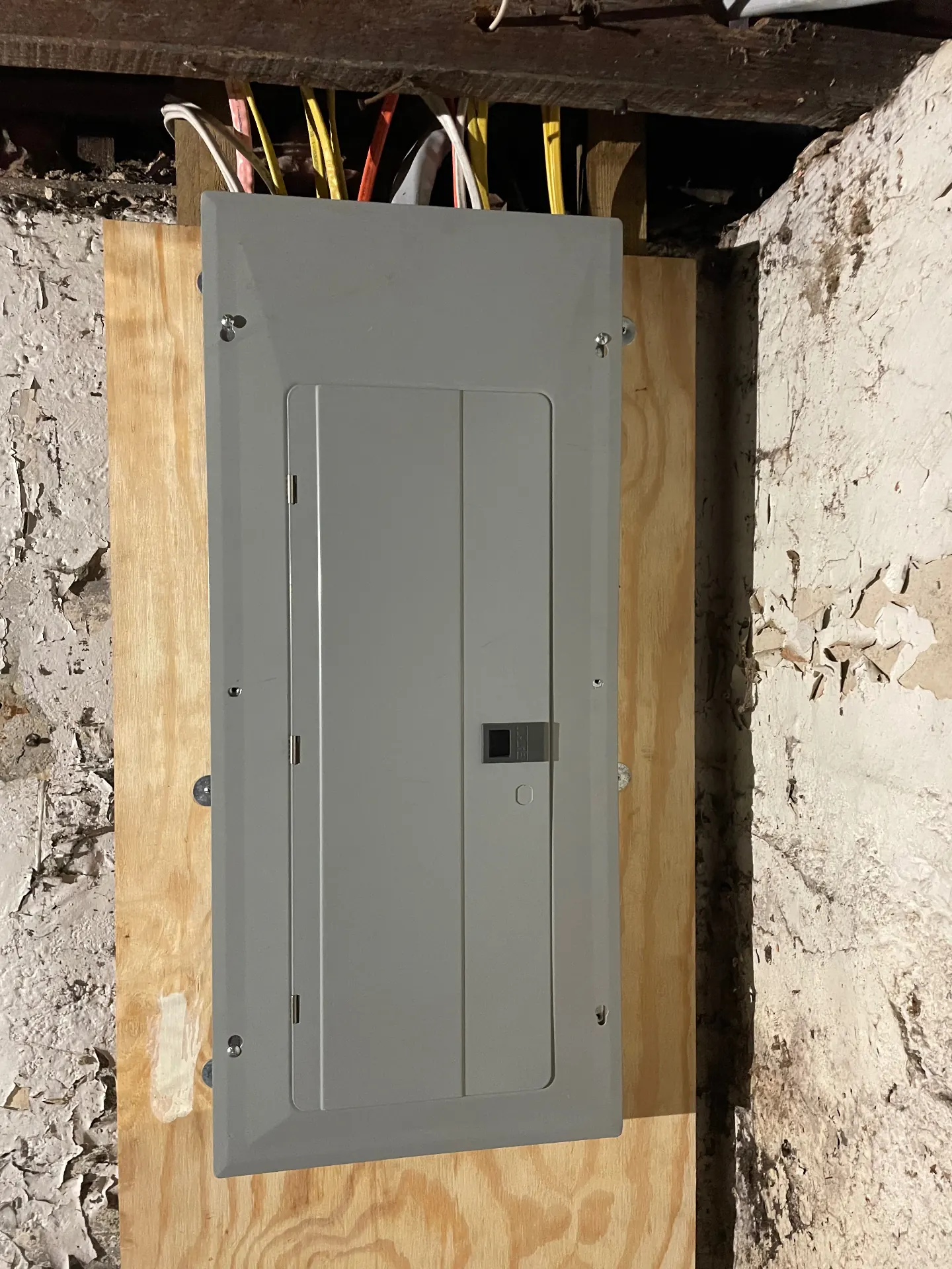 Residential panel upgrade — clean finish - after